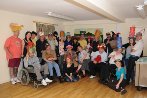 Hats for Headway Photo with consent